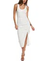 Rachel Parcell Button-down Maxi Dress In White