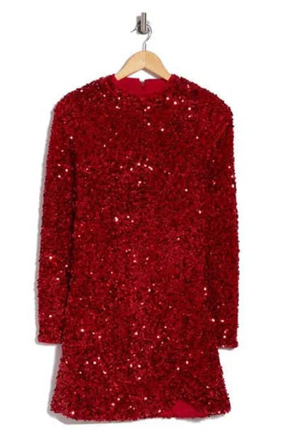slim fit dress slacks Johnathan Kayne 2774 Size 10 Red Short Homecoming Strapless Sequin V Neck Full Sequin Dress main image 1