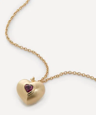 Rachel Quinn 14ct Gold Heart Vessel Pendant Necklace