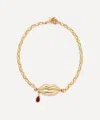 Rachel Quinn 14ct Gold Last Kiss Bracelet In Gold