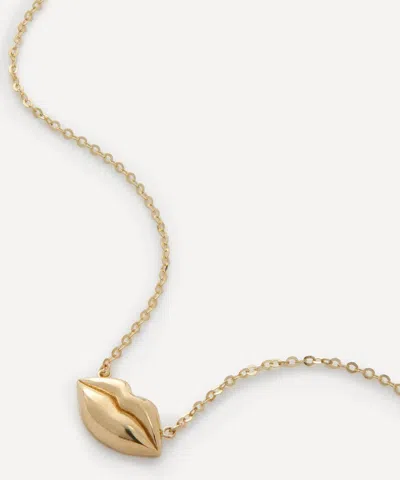 Rachel Quinn 14ct Gold Sweet Lips Pendant Necklace