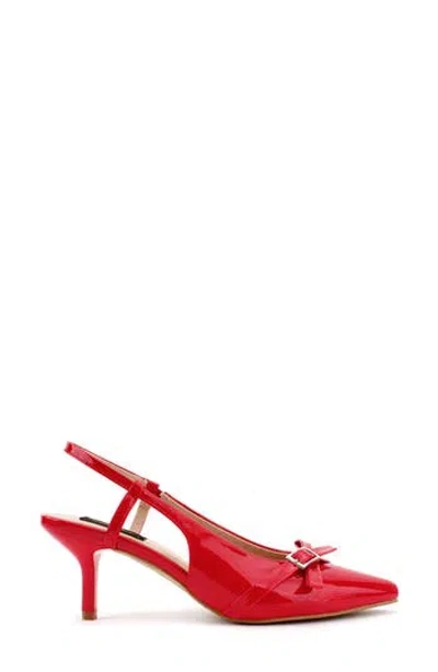 Rachel Rachel Roy Agnes Bow Slingback Pump In Red