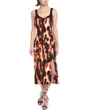 Rachel Rachel Roy Alessia Contrast Scuba Crepe Dress In Black