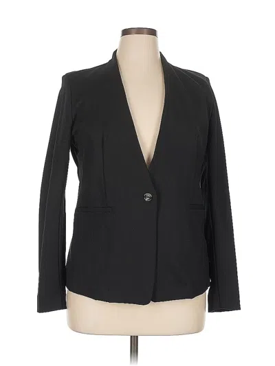 Pre-owned Rachel Rachel Roy Blazer Jacket In Black