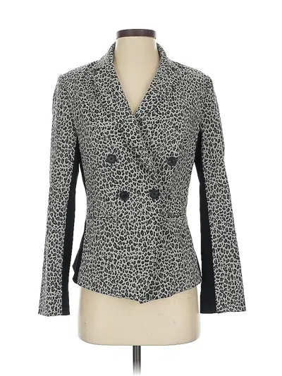 Pre-owned Rachel Rachel Roy Blazer Jacket In Gray