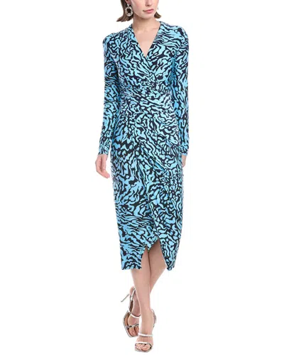 Rachel Rachel Roy Bret Midi Dress In Blue