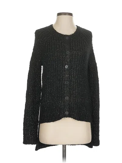 Pre-owned Rachel Rachel Roy Cardigan Sweater In Black