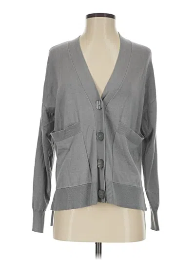 Pre-owned Rachel Rachel Roy Cardigan Sweater In Gray