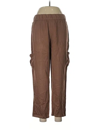 Pre-owned Rachel Rachel Roy Cargo Pants In Brown