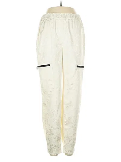 Pre-owned Rachel Rachel Roy Cargo Pants In White