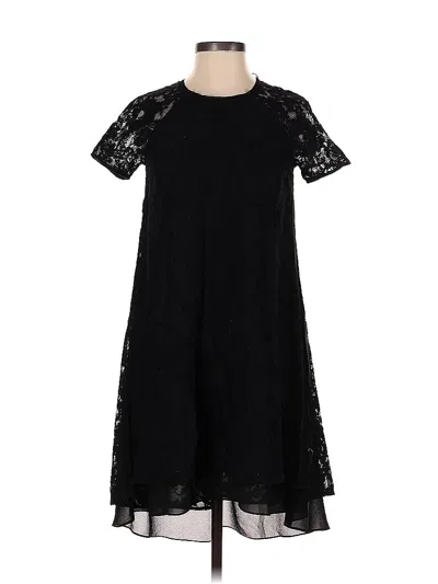 Pre-owned Rachel Rachel Roy Casual Dress In Black