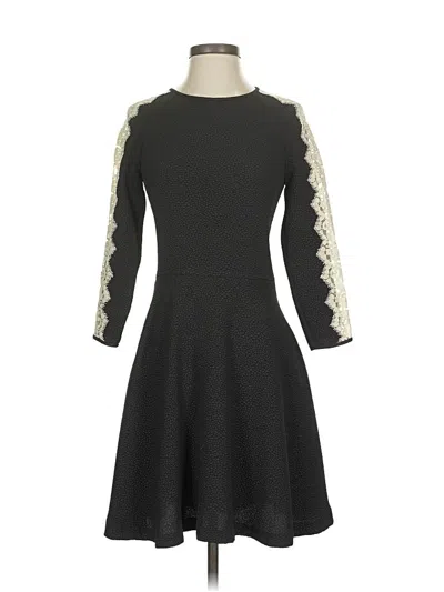 Pre-owned Rachel Rachel Roy Casual Dress In Black