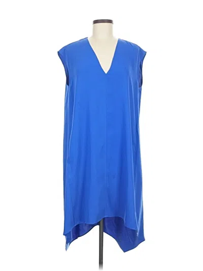 Pre-owned Rachel Rachel Roy Casual Dress In Blue