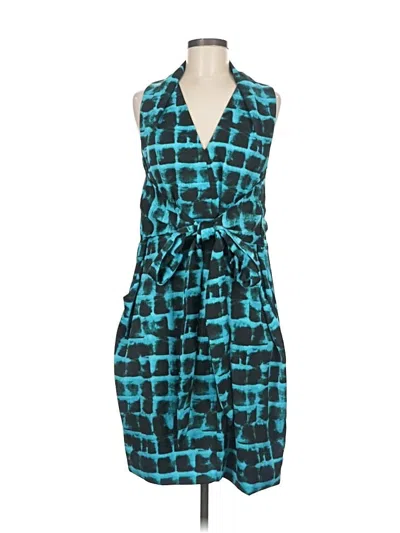 Pre-owned Rachel Rachel Roy Casual Dress In Blue