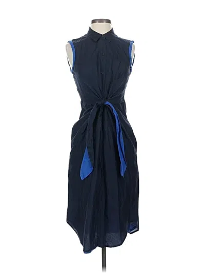 Pre-owned Rachel Rachel Roy Casual Dress In Blue