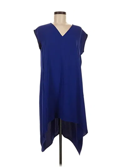 Pre-owned Rachel Rachel Roy Casual Dress In Blue