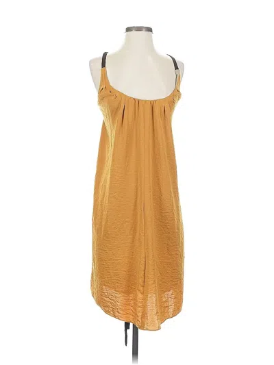 Pre-owned Rachel Rachel Roy Casual Dress In Gold