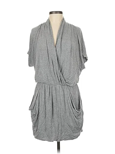 Pre-owned Rachel Rachel Roy Casual Dress In Gray