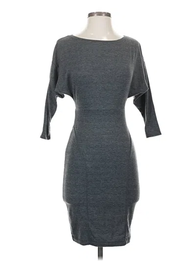 Pre-owned Rachel Rachel Roy Casual Dress In Gray