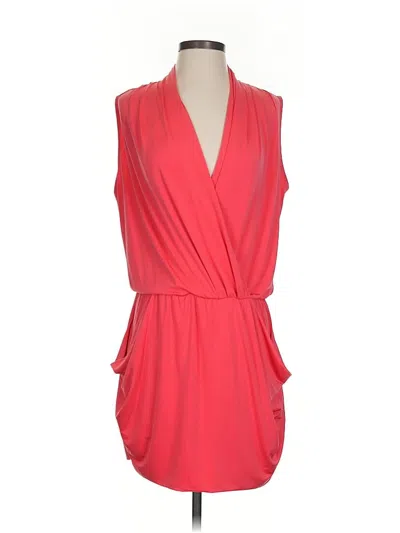 Pre-owned Rachel Rachel Roy Casual Dress In Red