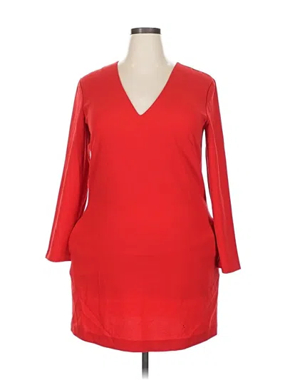 Pre-owned Rachel Rachel Roy Casual Dress In Red