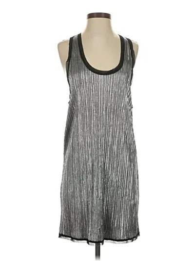 Pre-owned Rachel Rachel Roy Casual Dress In Silver