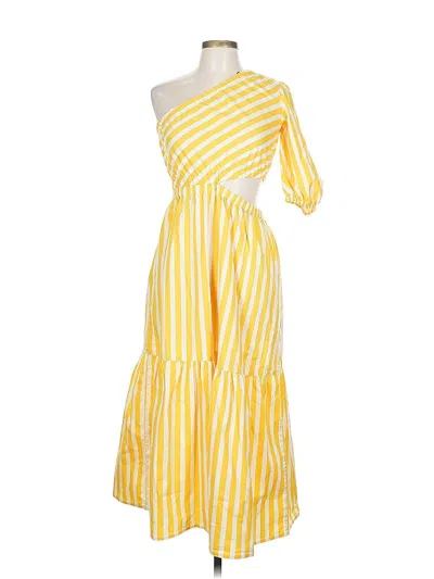 Pre-owned Rachel Rachel Roy Casual Dress In Yellow