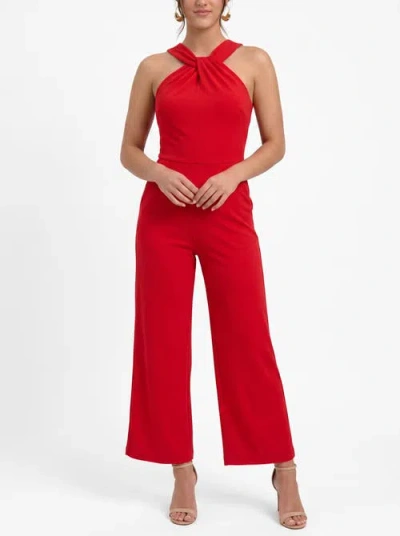 Rachel Rachel Roy Cbs Halter Jumpsuit In Multi