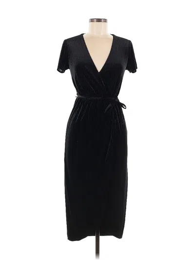 Pre-owned Rachel Rachel Roy Cocktail Dress In Black