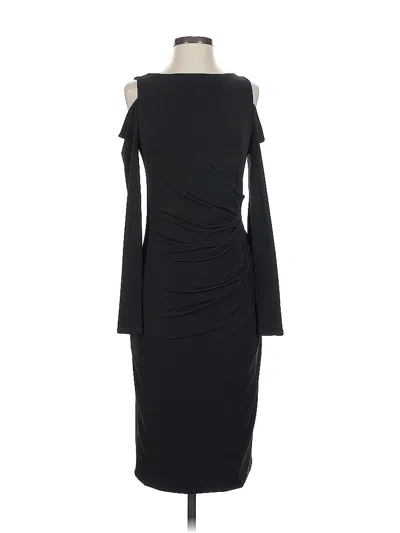 Pre-owned Rachel Rachel Roy Cocktail Dress In Black