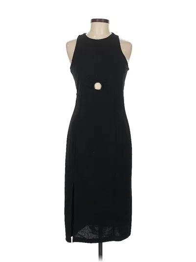 Pre-owned Rachel Rachel Roy Cocktail Dress In Black