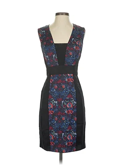 Pre-owned Rachel Rachel Roy Cocktail Dress In Black