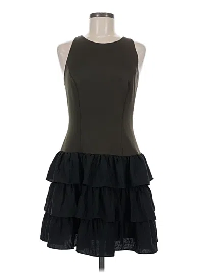 Pre-owned Rachel Rachel Roy Cocktail Dress In Black
