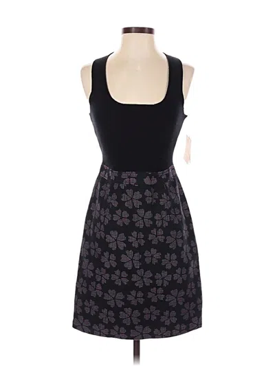 Pre-owned Rachel Rachel Roy Cocktail Dress In Black