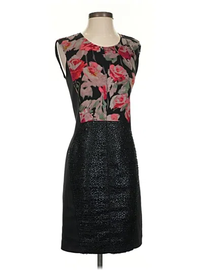 Pre-owned Rachel Rachel Roy Cocktail Dress In Black