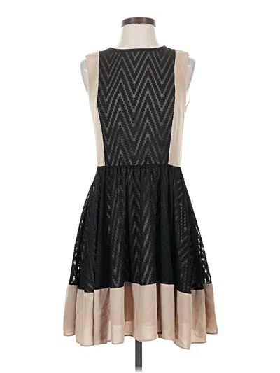 Pre-owned Rachel Rachel Roy Cocktail Dress In Black