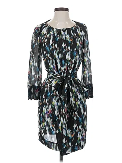 Pre-owned Rachel Rachel Roy Cocktail Dress In Black