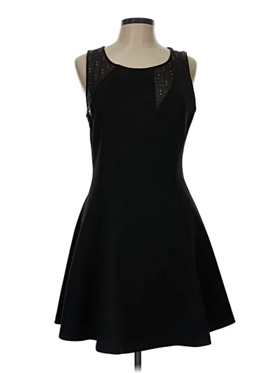 Pre-owned Rachel Rachel Roy Cocktail Dress In Black