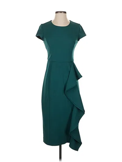 Pre-owned Rachel Rachel Roy Cocktail Dress In Blue