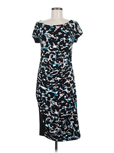 Pre-owned Rachel Rachel Roy Cocktail Dress In Blue