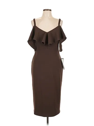 Rachel Rachel Roy Cocktail Dress In Brown
