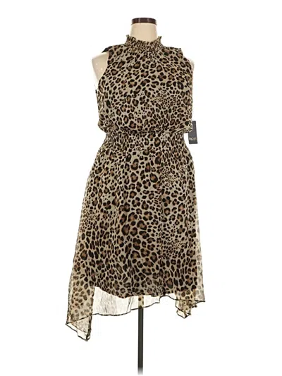 Rachel Rachel Roy Cocktail Dress In Animal Print