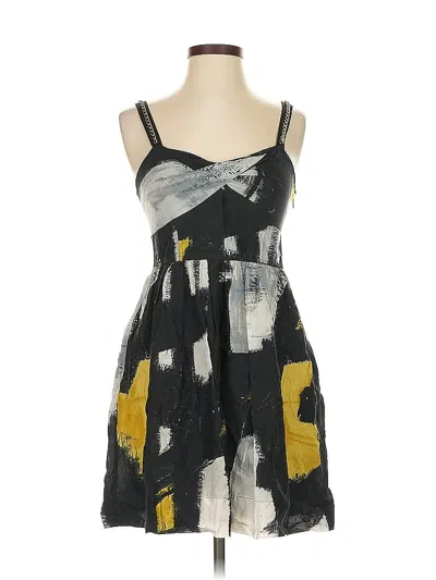 Pre-owned Rachel Rachel Roy Cocktail Dress In Gray