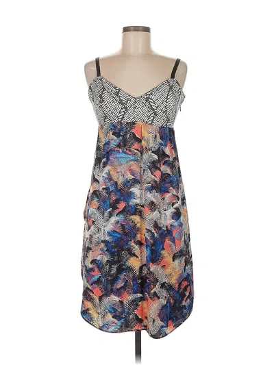 Pre-owned Rachel Rachel Roy Cocktail Dress In Gray