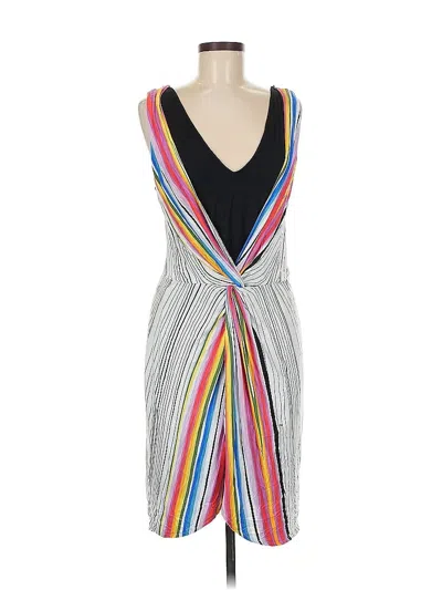 Pre-owned Rachel Rachel Roy Cocktail Dress In Gray