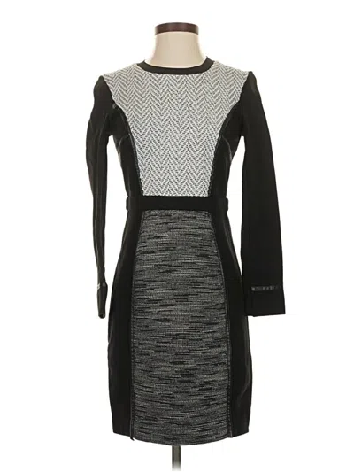 Pre-owned Rachel Rachel Roy Cocktail Dress In Gray