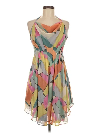 Pre-owned Rachel Rachel Roy Cocktail Dress In Gray