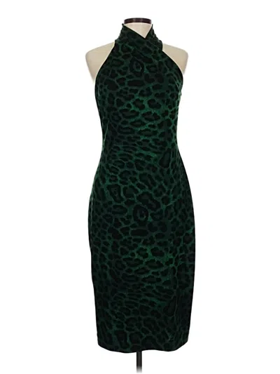 Pre-owned Rachel Rachel Roy Cocktail Dress In Green