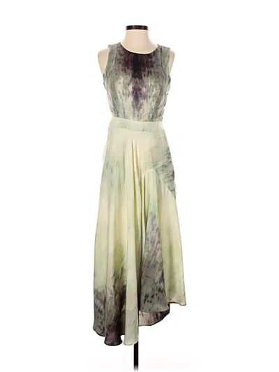 Pre-owned Rachel Rachel Roy Cocktail Dress In Green