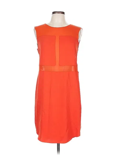 Pre-owned Rachel Rachel Roy Cocktail Dress In Orange